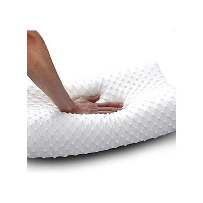 Memory Foam Pillow Massage Memory Foam White 30x50cm