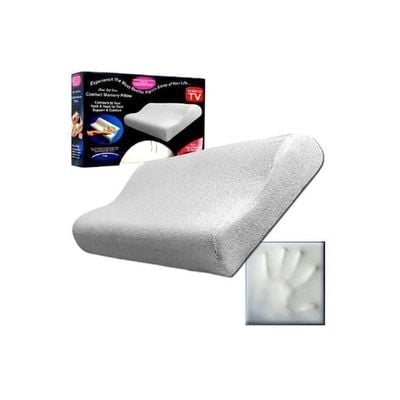 Comfort Memory Pillow White