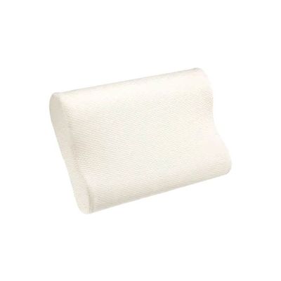 Memory Foam Pillow White 60x30x10.7centimeter