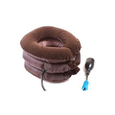 Neck Traction Pillow Brown