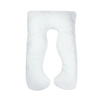 U-Shaped Maternity Pillow Cotton White 80x100centimeter U-Shaped Maternity Pillow Cotton White 80x100centimeter