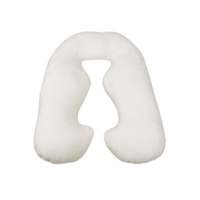 U-Shaped Maternity Pillow White