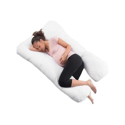 Cotton Maternity Pillow Cotton White