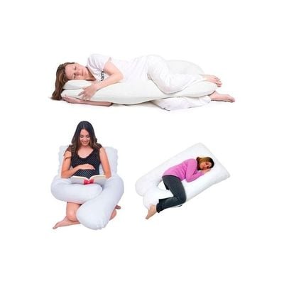 Cotton Maternity Pillow Cotton White