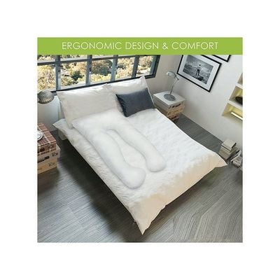 Cotton Maternity Pillow Cotton White