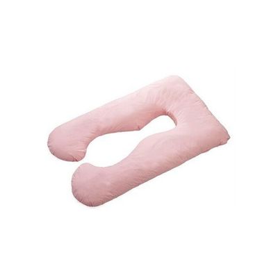 Comfortable U-Shaped Maternity Bed Pillow Cotton Pink Comfortable U-Shaped Maternity Bed Pillow Cotton Pink
