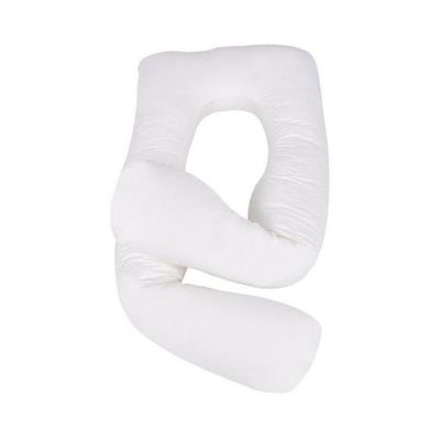 Maternity Pillow Cotton White 120x80centimeter