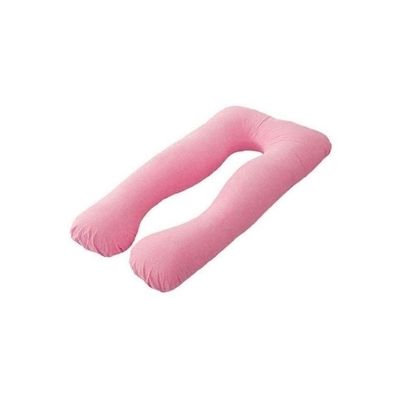 Maternity Pillow Cotton Pink 120x80centimeter