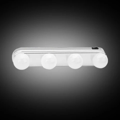 LED Wall Lamp With 4 Bulbs White