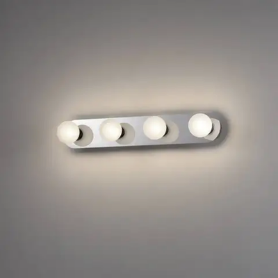 LED Wall Lamp With 4 Bulbs White