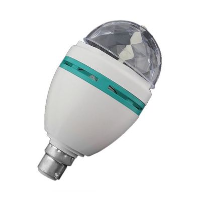 LED Rotating Lamp White/Clear 3watts