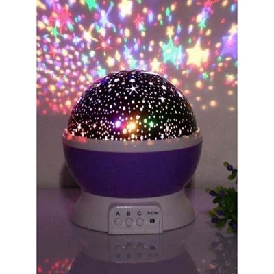 LED Rotation Night Projection Lamp Multicolour 15 x 13cm