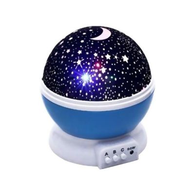 Star Master Rotating Projector Lamp Multicolour 7x11cm