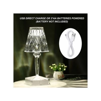 Crystal Table Lamp Clear