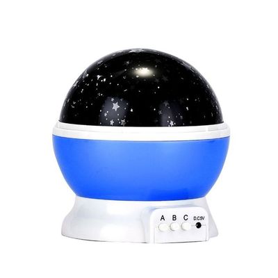 Rotating Star Light LED Table Lamp White/Black/Blue