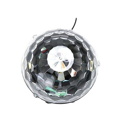 Crystal Magic Ball LED Light Table Lamp Black 16.50x13.50x16.50cmCm