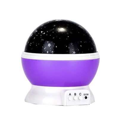 Rotating Star Light LED Table Lamp White/Black/Purple