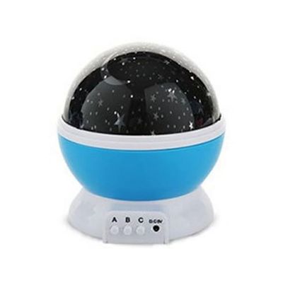 Star And Moon Starlight Projector Lamp Black/White/Blue