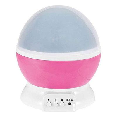 Rotating Night Star Sky Starry Projector Led Light Pink