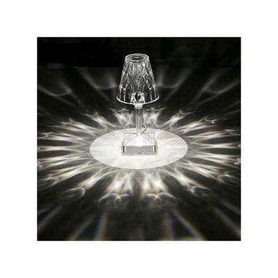 Acrylic Diamond Table Lamp Warm White