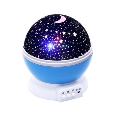 Blue Sky Star Master Cosmos LED Projector Lamp White 15x13Cm