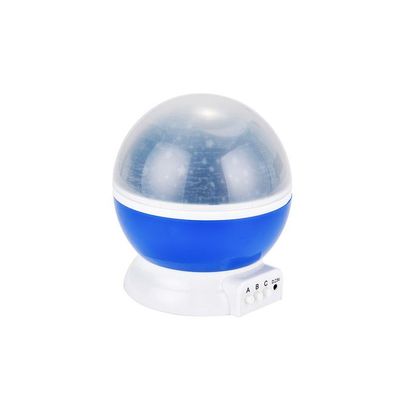 Rotating Abs LED Starlight Projector Lamp Blue 15Cm