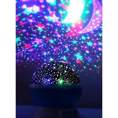 LED Rotation Night Sky Projector Lamp Multicolour