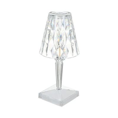 Acrylic Diamond Table Lamp Multicolour 28.00x14.00x14.00cm