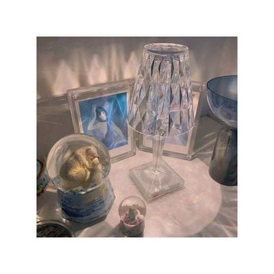 Acrylic Diamond Table Lamp Multicolour 28.00x14.00x14.00cm