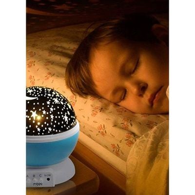 Star Moon Starlight Projector Lamp With Cable And Manual Multicolour