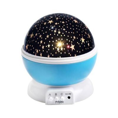 Star Moon Starlight Projector Lamp With Cable And Manual Multicolour