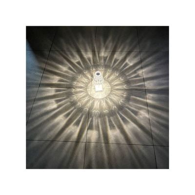Acrylic Diamond Table Lamp Silver