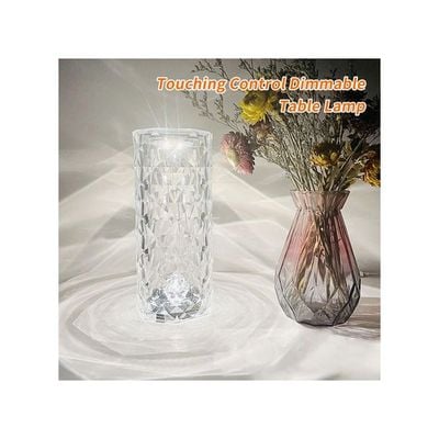 Acrylic Diamond Table Lamp Cold/Natural/Warm