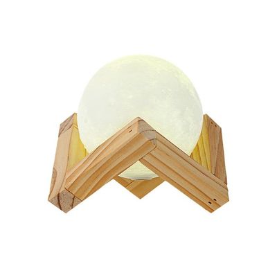 3D Print Moon Lamp White/Beige 12.5—12.5—12.5Cm