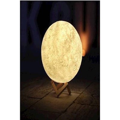 3D LED Moon Night Lamp Moonlight Base Table Desk Light Magical Gift Touch Sensor