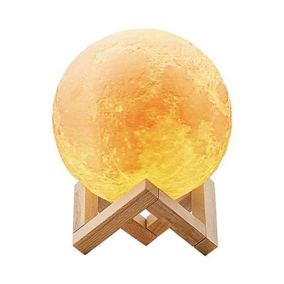 3D Printing Moon Light Night Lamp Multicolour