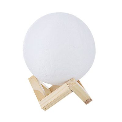 3D Print Moon Lamp White/Beige 16.5—16.5—18Cm