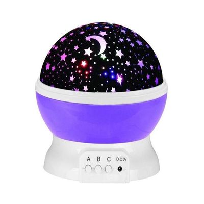 Rotating LED Sky Night Light Multicolor 13x11x2Cm