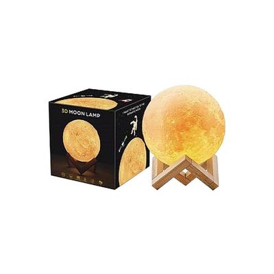 3D Decorative Moon Light White/Cool White 160x120x120millimeter