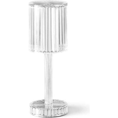 Modern Crystal Table Romantic Night Lamp Clear 30x12x12cm