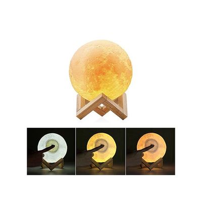 3D Printing Moon Light Lunar Night Lamp Multicolour 0.59kg