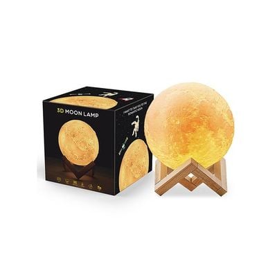 3D Printing Moon Light Lunar Night Lamp Multicolour 0.59kg