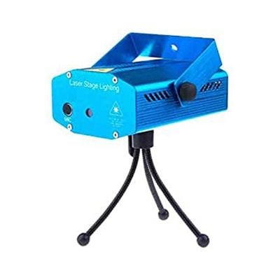 Mini Led Stage Light Lamp R G Laser Projector Stage Lighting Blue