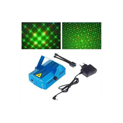 Mini Led Stage Light Lamp R G Laser Projector Stage Lighting Blue