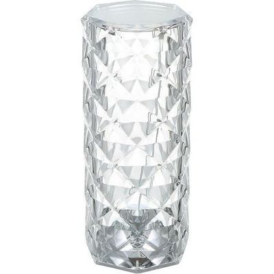 Decorative Acrylic Diamond Table Lamp Clear