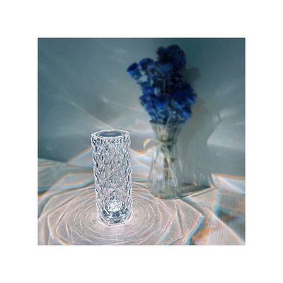 Decorative Acrylic Diamond Table Lamp Clear