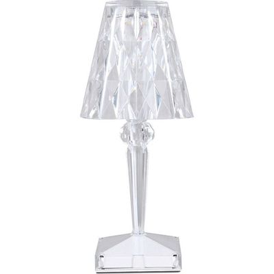 Modern Crystal Diamond Table Lamp Warm White