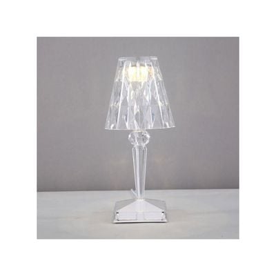 Modern Crystal Diamond Table Lamp Warm White