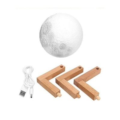 LED Moon Night Lamp White/Yellow