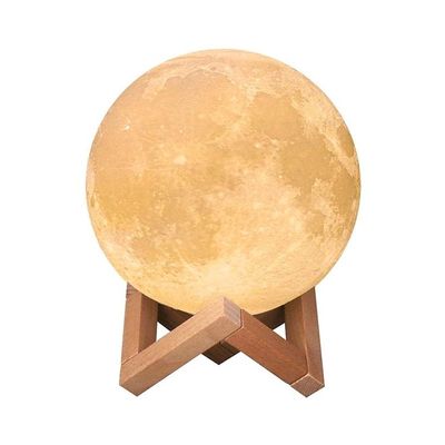 Rechargeable Moon Night Lamp White/Yellow